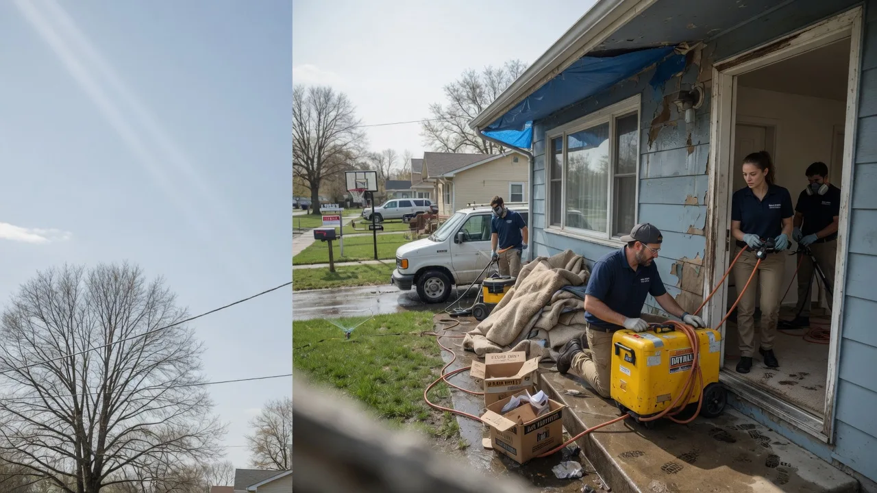 Basement Flood Cleanup in Goldthwaite, TX near me